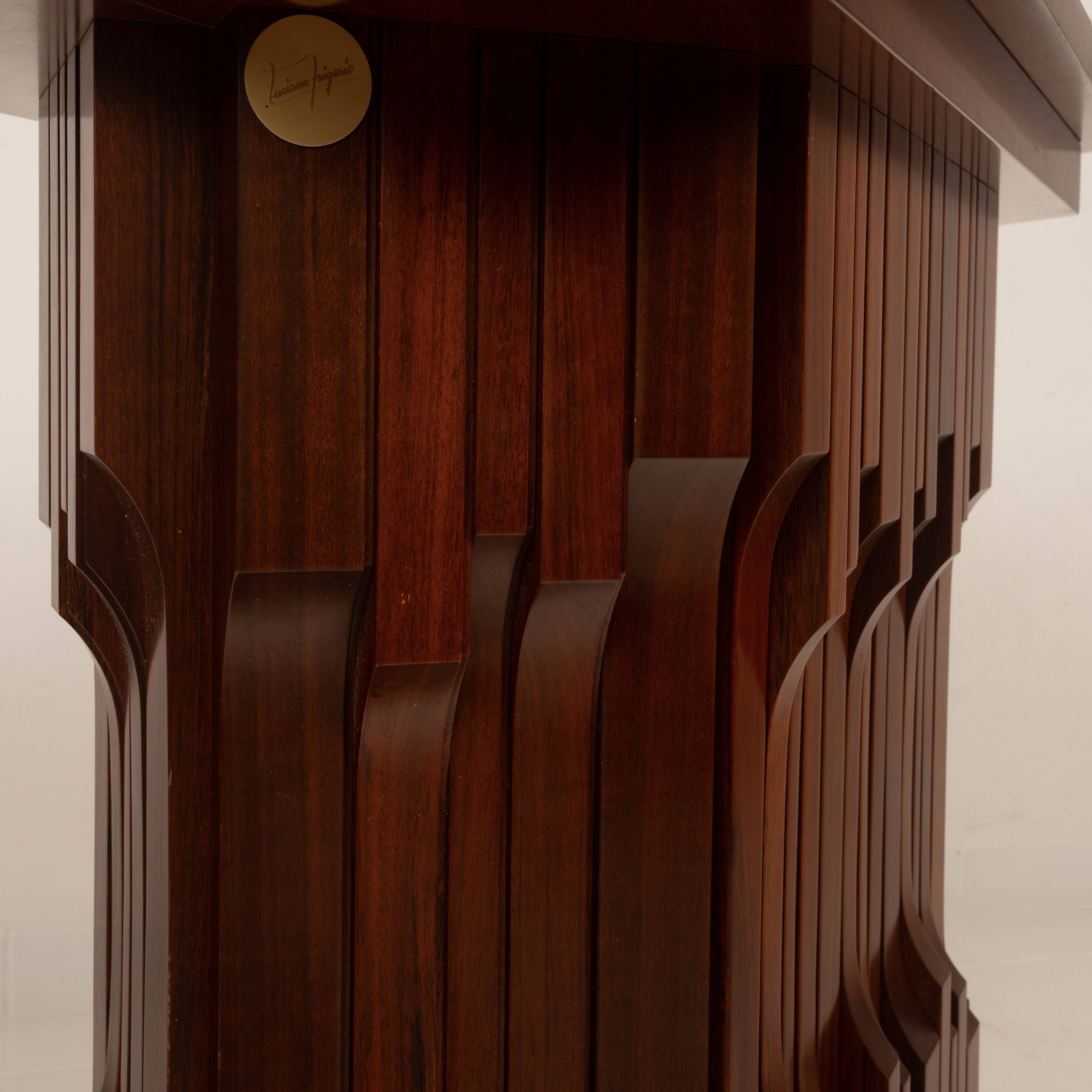 Sculptural multifunctional “Norman” base by Luciano Frigerio — Unique piece