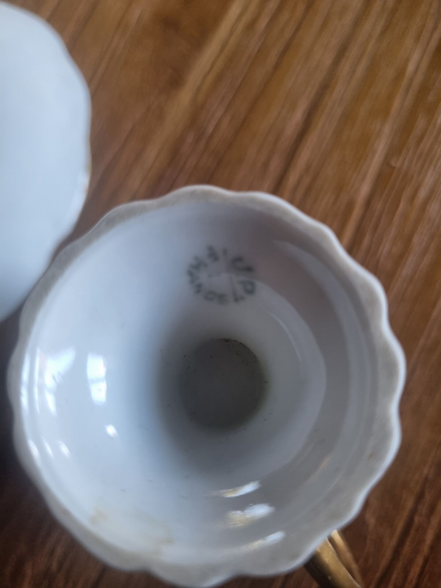 Porcelain coffee cup from Limoges