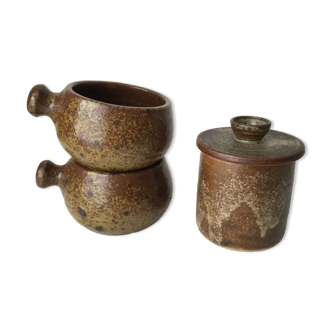 Pyrite stoneware set