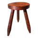 Round tripod stool