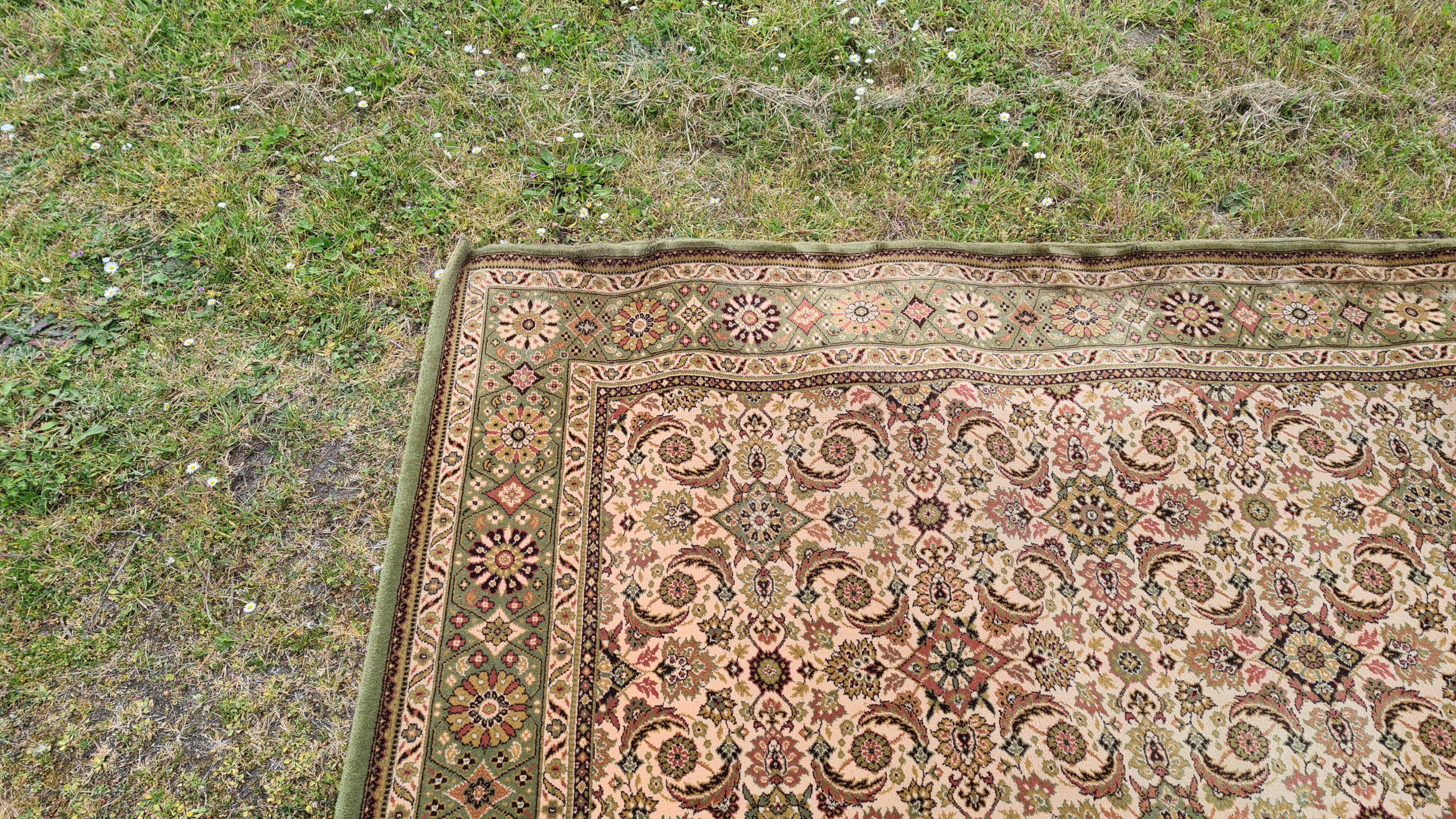 Large vintage carpet 70/80s 350x250cm