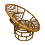 Rattan lounge chair