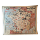 Vidal Lablache wall map
