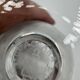 Set of 5 white wine glasses - Baccarat Crystal – Argentina model, 1940