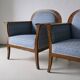 Chaises en satin de bouleau Biedermeier | Suède | ensemble de 2