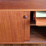 Unité Murale Vintage en Teck Nils Jonsson pour Troedes Bjärnum