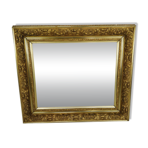 Miroir avec cadre doré