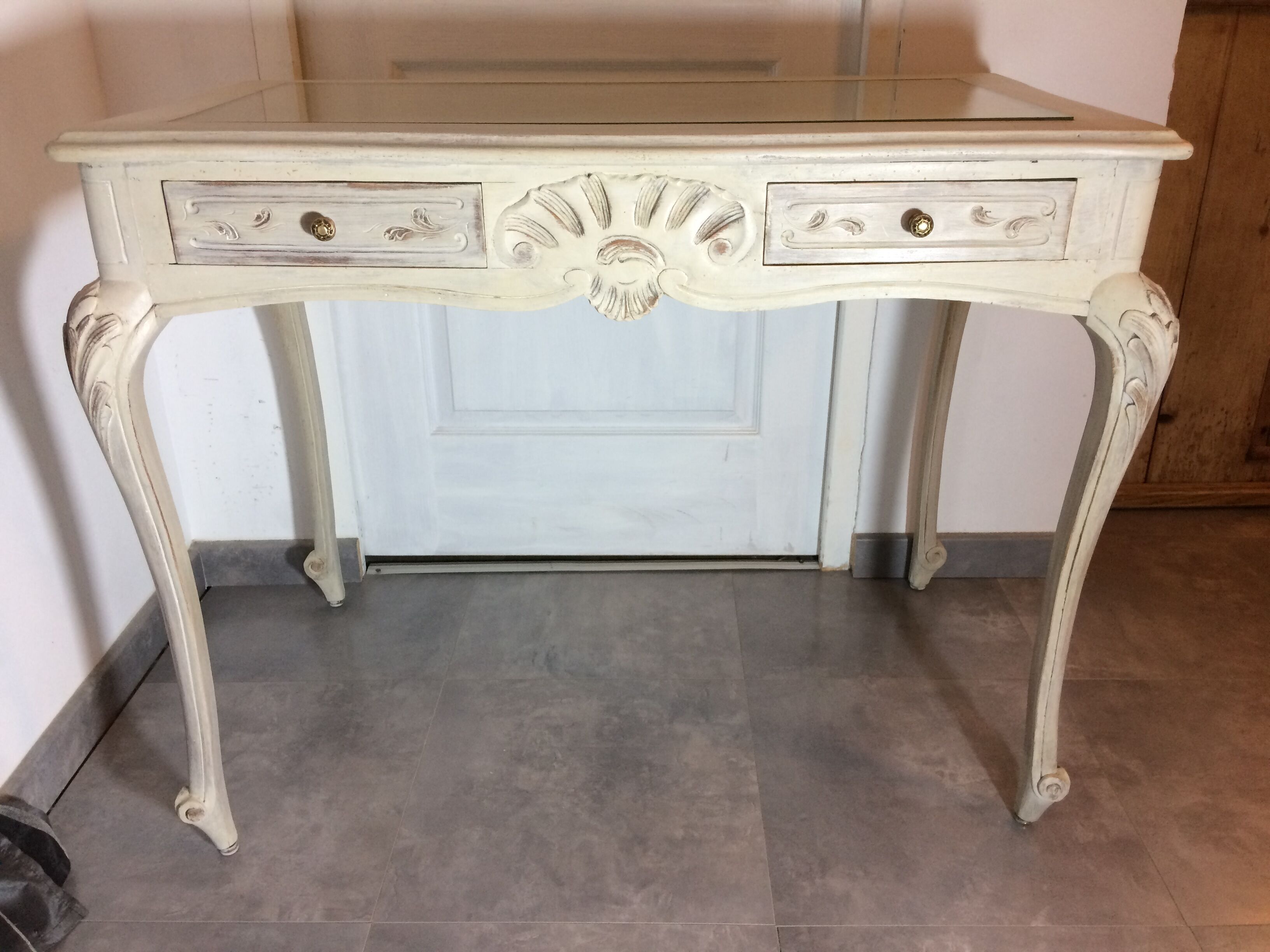 Desk or console table  1930s