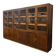 XL vintage industrial display cabinet / laboratory cabinet / cupboard