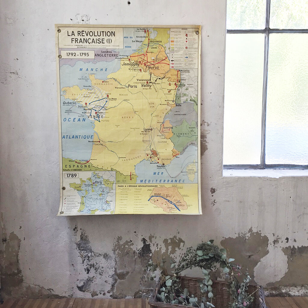 Napoleon & revolution school map