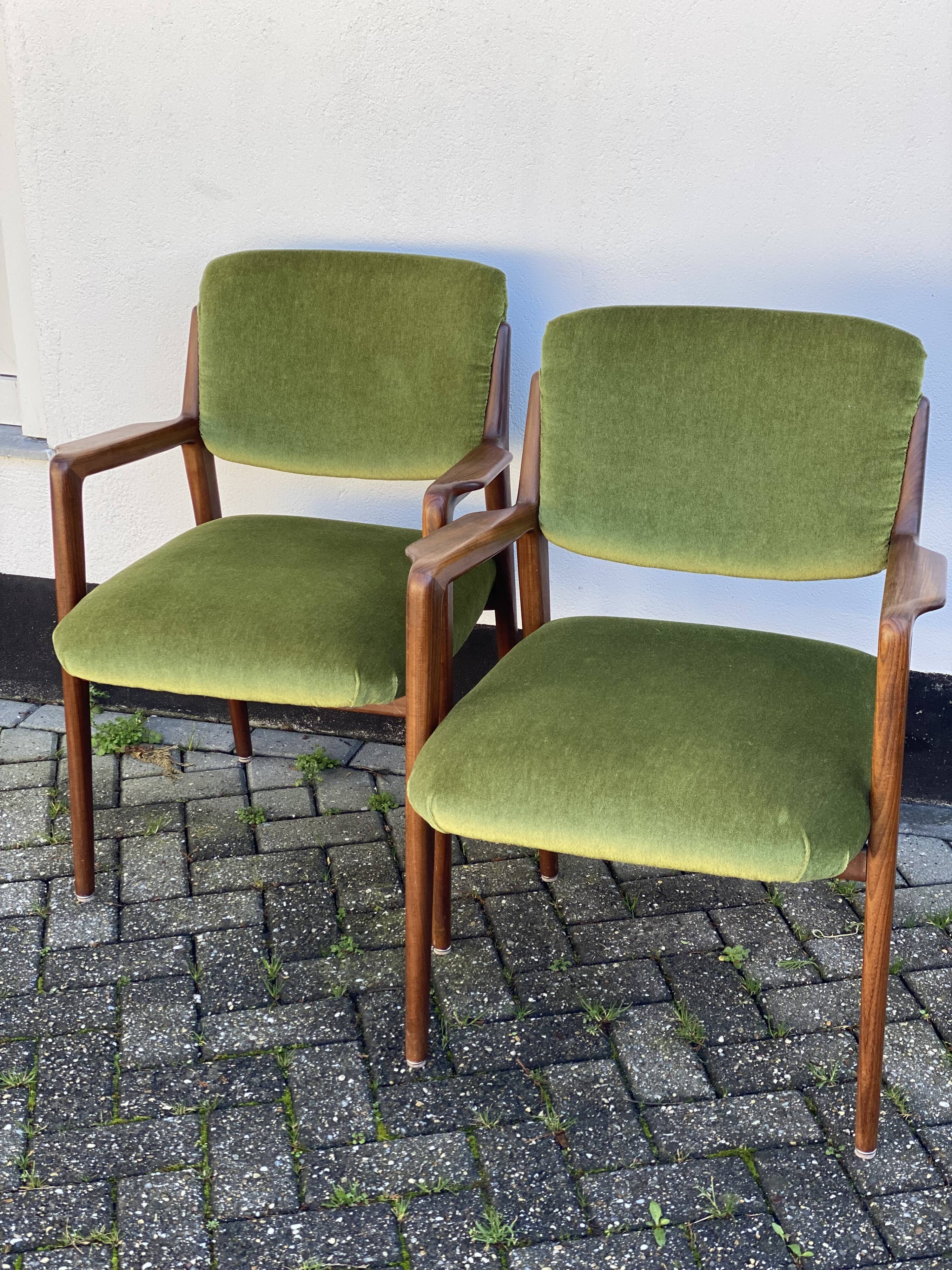 Pair of Danish Arm Chairs