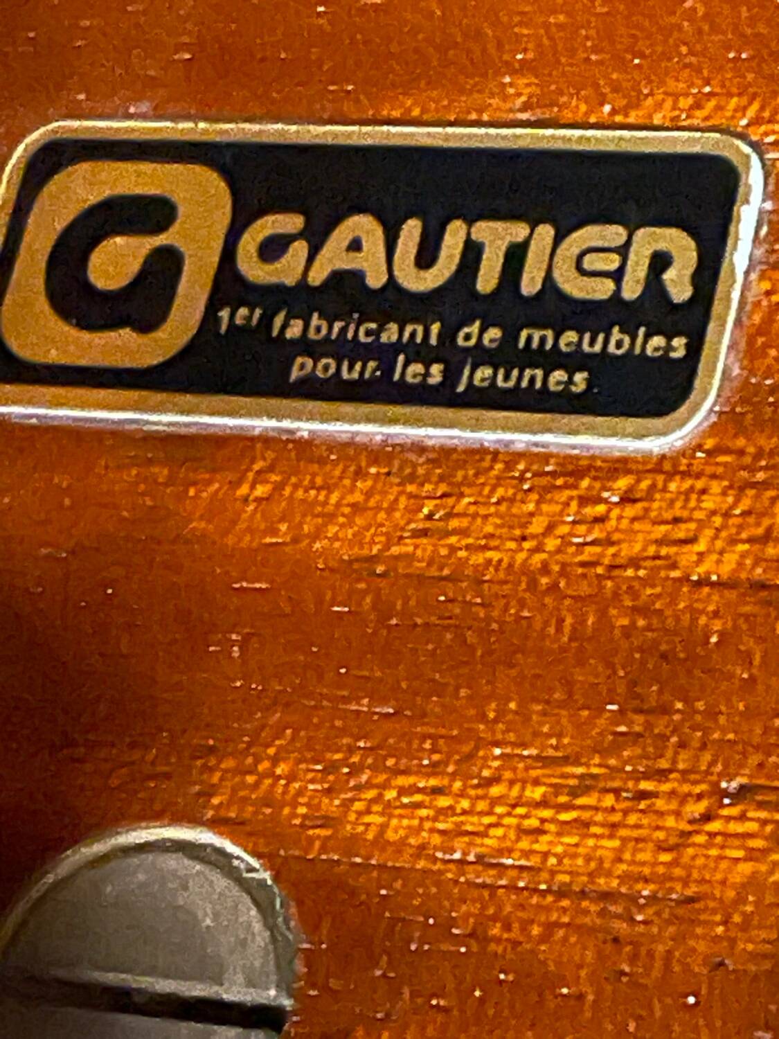 Vintage Gautier ornamental seat