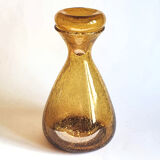 Biot blown glass decanter