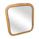 Bamboo-style mirror, 35x30cm
