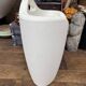 Design magazine rack in milky white by Elie Jacobson