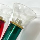 Vintage Pair of Murano glass sconces signed by VeArt, Italy 1970s