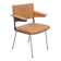 Vintage Model 1268 Chair with Tubular Frame by André Cordemeyer / Dick Cordemeijer for Gispen, 1970s