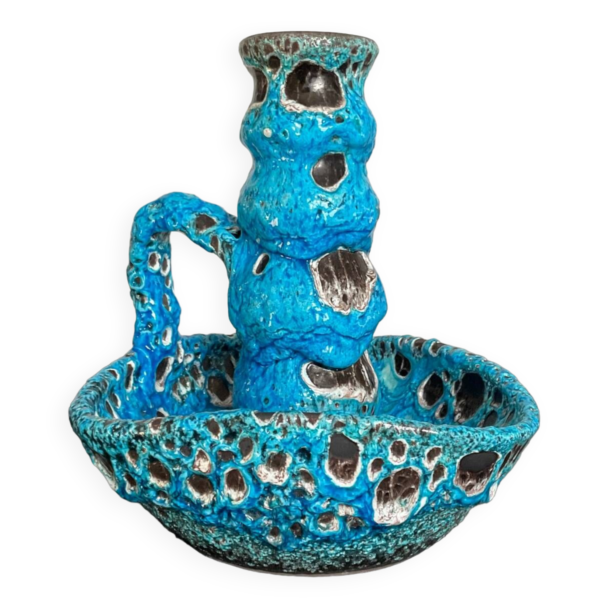 Fat Lava candle holder from the 70s