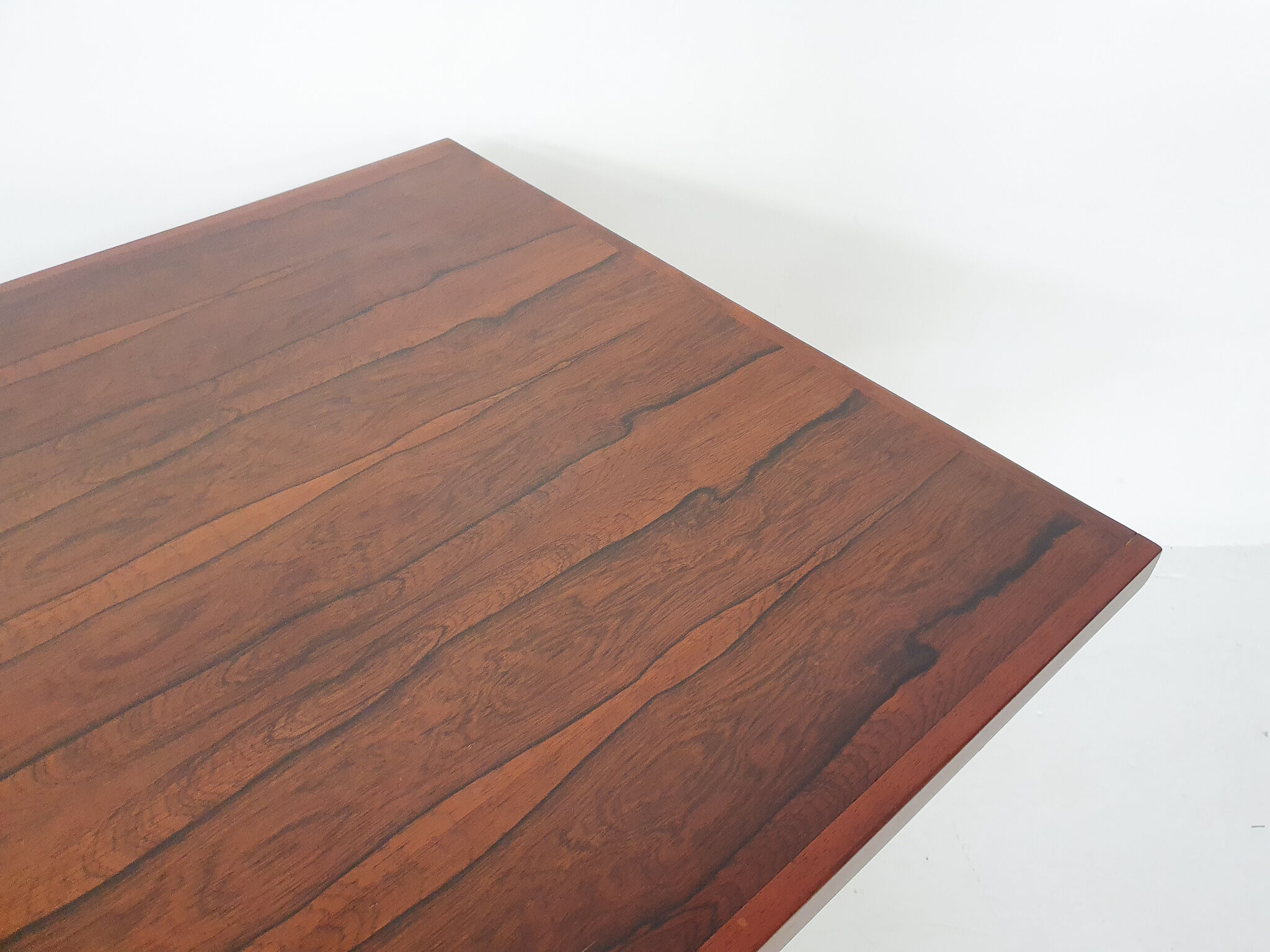 Rosewood dining table with one extension leave, 1960's