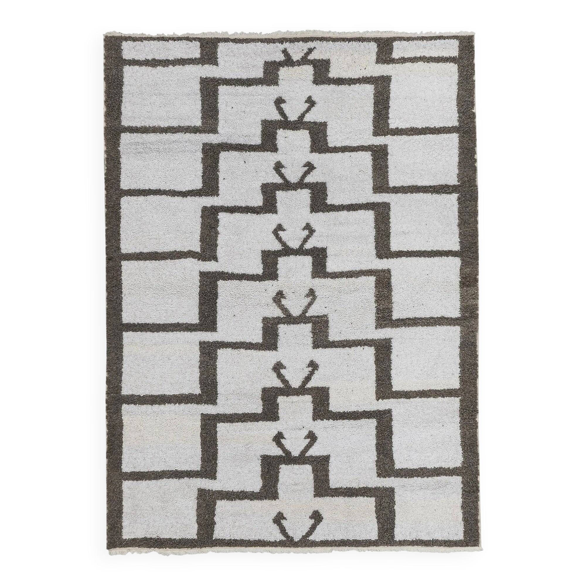 Tapis turc vintage fait main 132x190 cm