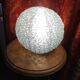 Lampe boule en verre vintage