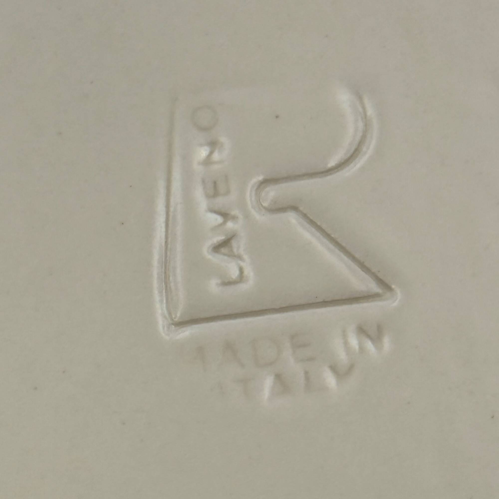 Tasses en céramique ivoire Makio Hasuike design italien années 70