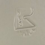 Tasses en céramique ivoire Makio Hasuike design italien années 70