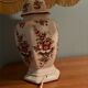 Antique lamp (1920s/30s) in Nancy porcelain, height 50 centimetres.