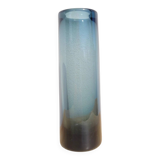 Danish smoked glass vase Holmegaard circa 1960