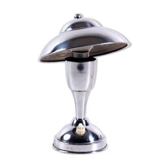 Lampe chromée esprit bauhaus