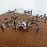 Candleholders by Ceasar Stoffi & Fritz Nagel for BMF, 1960s, Set of 9