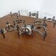 Candleholders by Ceasar Stoffi & Fritz Nagel for BMF, 1960s, Set of 9