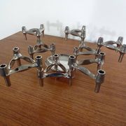 Candleholders by Ceasar Stoffi & Fritz Nagel for BMF, 1960s, Set of 9