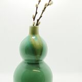 Flacon en céramique en forme de gourde