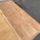 Renovated 1950s wooden Art Deco extendable dining table.