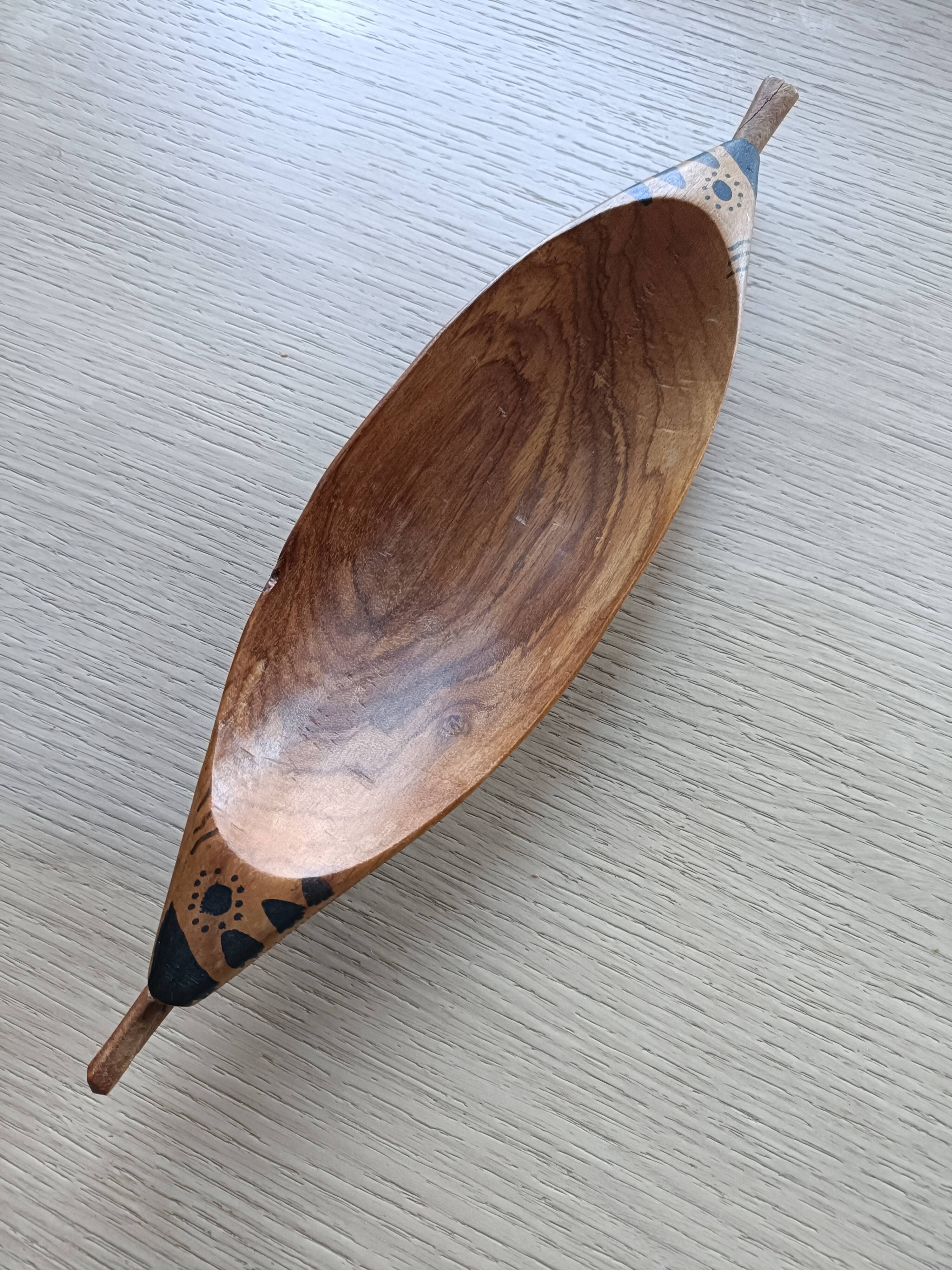 Two ethnic wooden cups