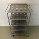 Tunstall Vintage rolling shelf IKEA Niels Gammelgaard 1990s