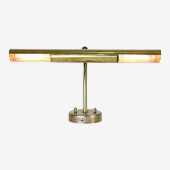 Vintage brass wall piano lamp