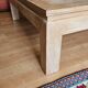 Wooden living room coffee table