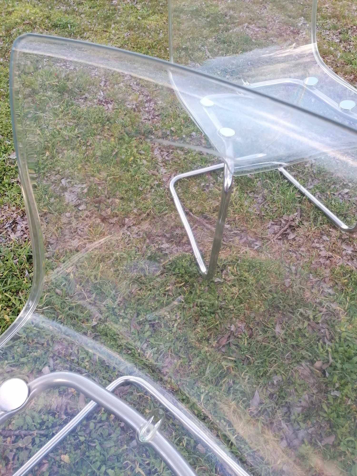 Set of 3 Tobias chairs by Carl Ojerstam for IKEA, 90s