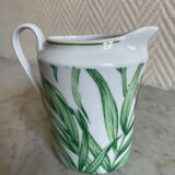 Philippe Deshoulières milk jug with Patrick Frey Hibisc model