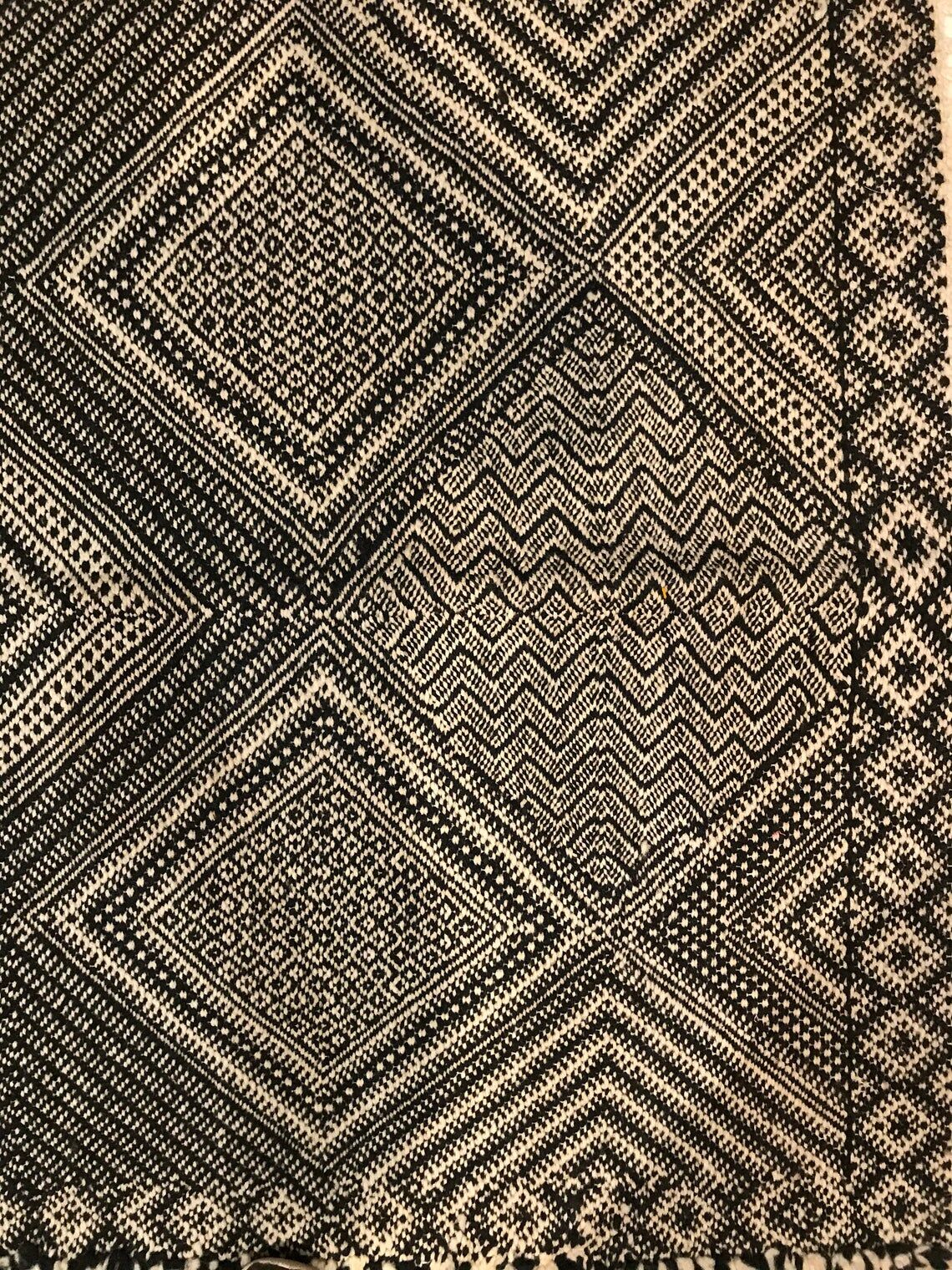 Tapis kilim marocain zanafi