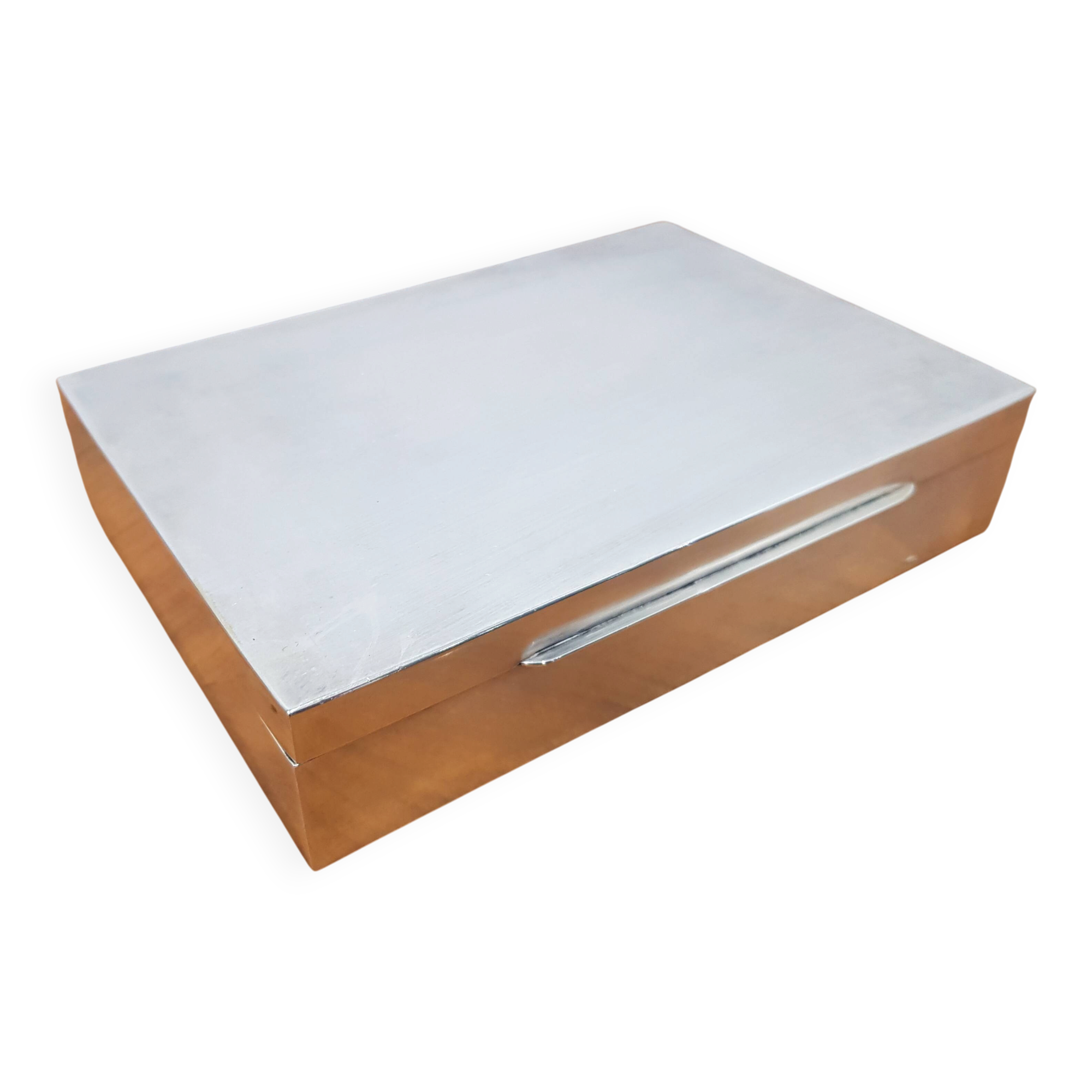 Luxurious Silver Cigar Box – 925 Silver (Sterling)