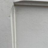 Moulded white sideboard