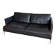 Canapé zanotta cuir noir