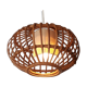 Rattan ball suspension
