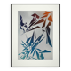 Peinture géométrique minimaliste