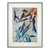Peinture géométrique minimaliste