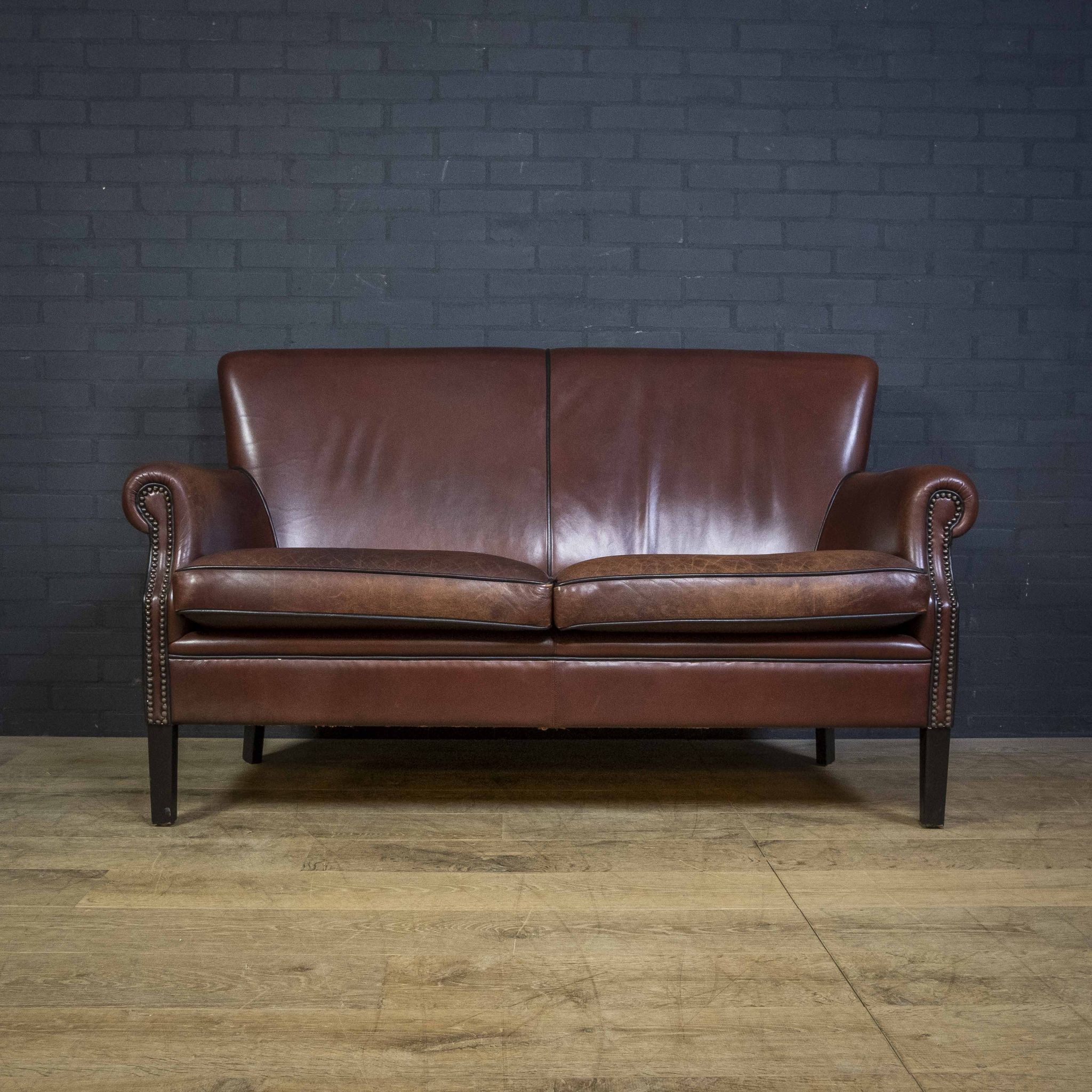 Vintage leather sofa