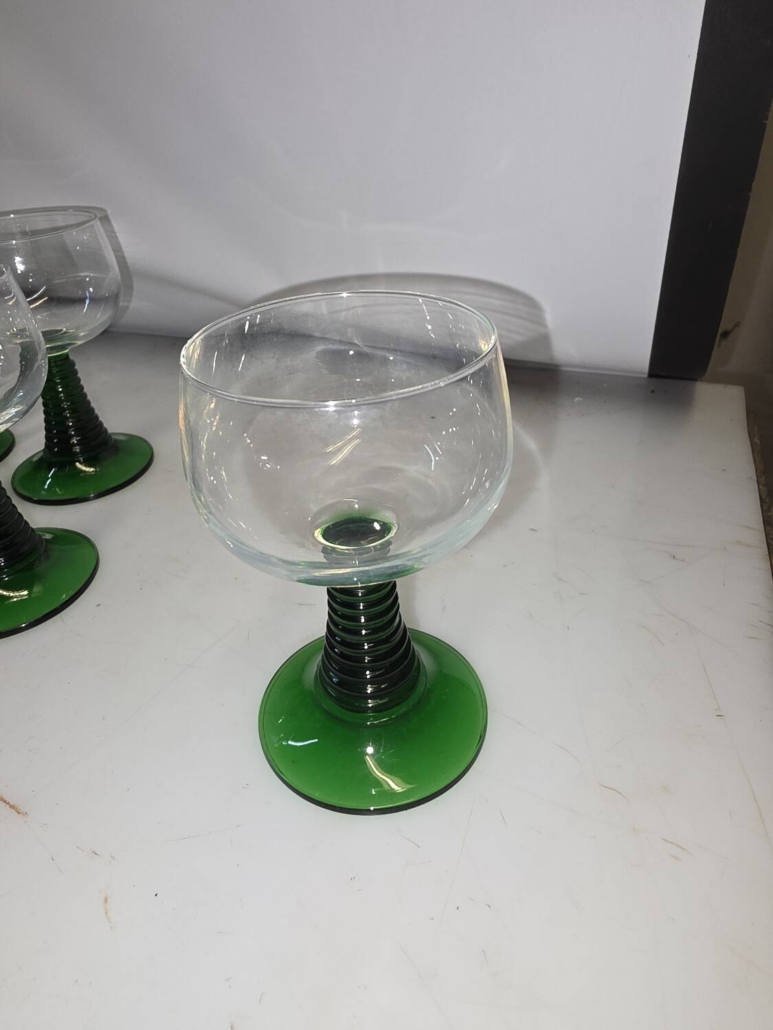 9 Alsace wine glasses from the 70s